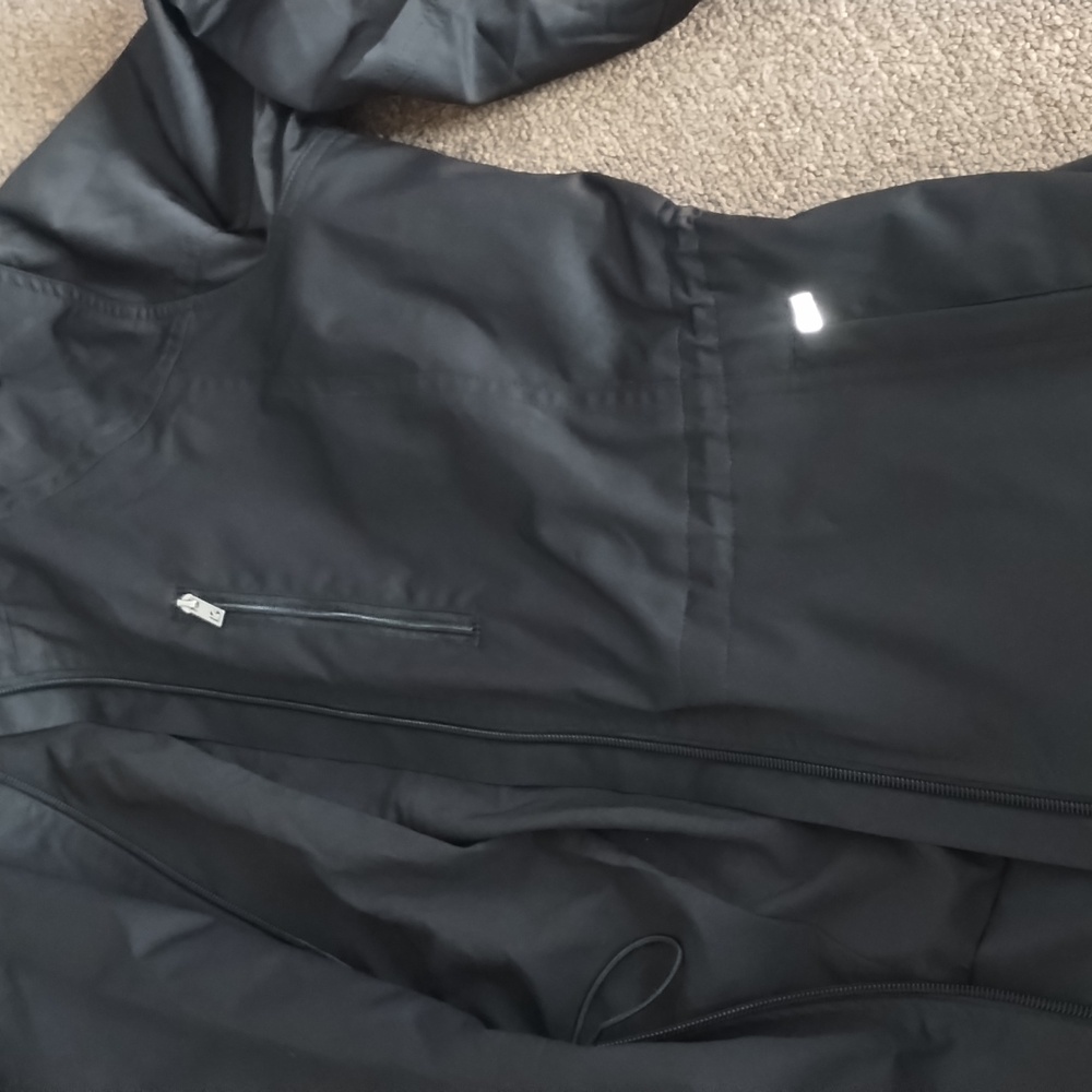 Buffbunny Rain Zip Up Jacket - Black - Picture 3 of 8